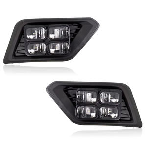 ไฟเดย์ไลท์ LED สำหรับรถยนต์นิสสัน เอ็กซ์เทรล ปี 2014 2015 2016 พร้อมฝาครอบไฟตัดหมอกและไฟเลี้ยว - Product Image 1