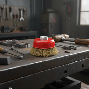 แปรงลวดลูกฟูก M14 สแตนเลส 8500 กิริ มิน - Product Image 3