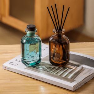 Diffuseur de roseaux écologique Parfum de lavande Diffuseur d'arômes pour bureau à domicile <span class=keywords><strong>Sac</strong></span> d'huiles essentielles en rotin en fibre d'huile liquide solide - Product Image 4