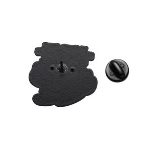 Ben bir iplik emaye Pin tarafından asılı komik kedi kahve broş Metal rozet yaka takı hediye ofis arkadaşlar için - Product Image 5