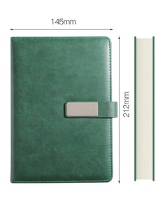 Promotion <b>Custom</b> PU Leather A5 Eco-Friendly Portable <b>Diary</b> Notebook with Printed Logo for Office School - Product Image 6