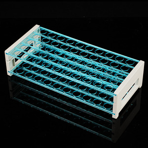 Hui En <b>Plastic</b> Test <b>Tube</b> Rack 13mm 16mm 18mm Hole Modular Detachable Lab Use - Product Image 3