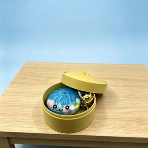 Llavero de arena líquida transparente con lentejuelas brillantes, cascabeles y una mini caja de vapor, perfecto para accesorios y regalos para mujer - Product Image 5