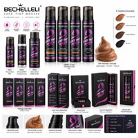 Bagues de couleur organiques longue durée, imperméables, à séchage rapide, pour un match parfait au teint naturel, avec conception personnalisée gratuite, pour usage domestique, OEM ODM