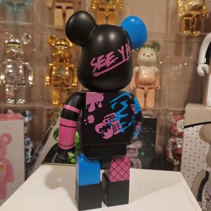 Bearbrick thân thiện với môi nhựa gấu khối xây dựng hợp thời trang Internet người nổi tiếng 'gấu jinx' <span class=keywords><strong>l</strong></span>ấy cảm hứng từ máy tính để bàn trang trí nội thất doanh - Product Image 2