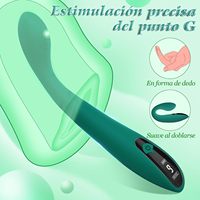 Vibrateur pour femmes AV à 9 modes, stimulateur clitoridien et du point G, masseur vaginal et des mamelons, jouet sexuel pour adultes