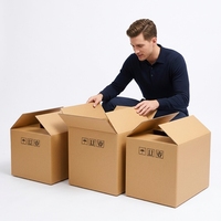 Boîtes d'expédition rigides en carton ondulé, écologiques, robustes, sur mesure, avec doublure en mousse, logo et emballage personnalisés