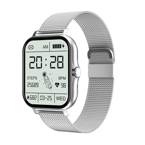 Fitness Tracker Smartwatch <b>with</b> Heart Rate & Sleep Monitor <b>Compass</b> Square Design TFT Display IP67 Waterproof for Android - Product Image 2