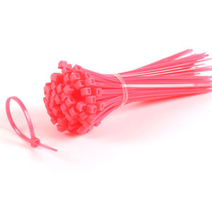 Gran oferta, correa de plástico para manguera, varios colores/tamaños, fuerte tracción, autoblocante, bridas de cremallera para Cable de nailon - Product Image 4