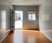 Günstige Tiny Homes als Flachpack-Versandlösung: Zerlegbares Modulares Vorgefertigtes Stahlcontainerhaus