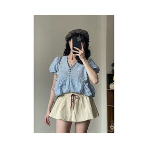 Highest Quality Women’S <b>Elastic</b> Waist <b>Skirt</b> With Drawstring – Flared Fit Casual <b>Skirt</b> Shorts Solid Color Loose Sweatpants - Product Image 5