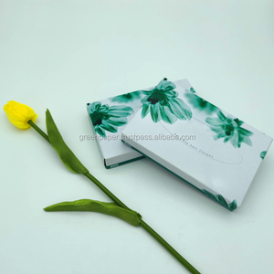 Boîte de mouchoirs en papier facial en pâte de bois vierge, 2 plis, blanc, pour la maison et le bureau - Product Image 5