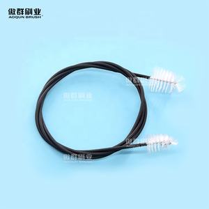 Nouveau Design 23.6 pouces Longueur Flexible Long Manche Printemps Aquarium Air Tube Tuyau D'eau Tuyau De Nettoyage Brosse Grattoir Aquarium - Product Image 6