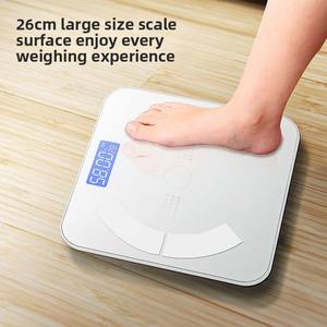 Jiake เครื่องชั่งน้ำหนักอิเล็กทรอนิคส์สำหรับใช้ในครัวเรือนเครื่องชั่งน้ำหนักร่างกายสูงแบบอัจฉริยะ - Product Image 4