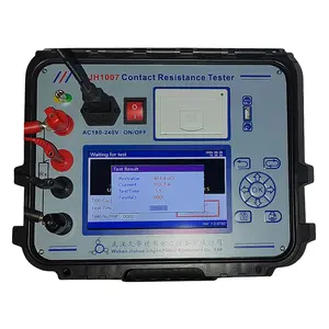 JH1007 100A penguji pemutus sirkuit, pengukur resistensi instrumen listrik Hipot mikro Ohm Meter penguji resistensi <span class=keywords><strong>Loop</strong></span> kontak - Product Image 1