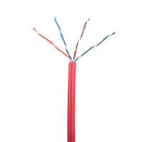 Kabel LAN Tembaga 8-Konduktor Merek Xunfa Pabrik OEM Cat5 UTP FTP SFTP 24AWG Kabel Komunikasi Jaringan