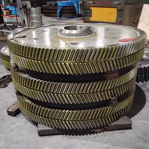 Factory Custom made heavy duty industrial gearboxes use double helical gears herringbone ring gear