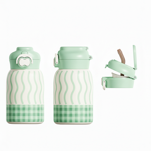 Set de Regalo Personalizado <span class=keywords><strong>para</strong></span> Niños: <span class=keywords><strong>Taza</strong></span> de Sublimación, Vaso Térmico de Acero Inoxidable con Aislamiento al Vacío, Aislamiento Térmico de 24 Horas, Pajita <span class=keywords><strong>para</strong></span> - Product Image 1