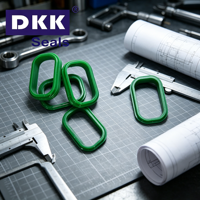 DKK Joint torique, joint plat, joint flottant pour cylindre, amortisseur en caoutchouc, résistant à l'huile et aux hautes températures, en NBR/EPDM, couleur personnalisée, découpe sur mesure