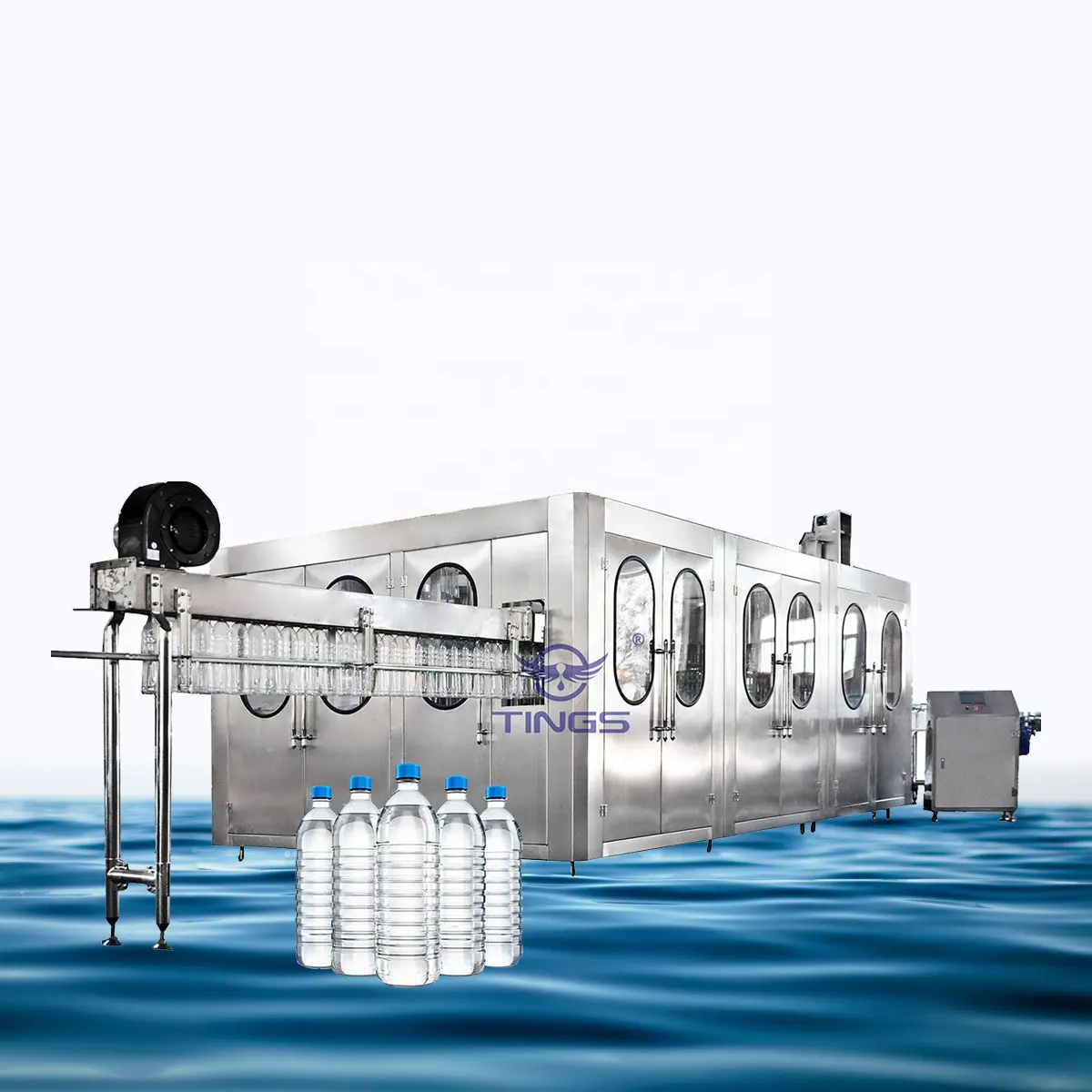 소규모 기업을위한 미네랄 워터 기계 물 충전 기계
