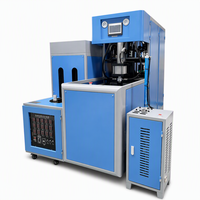 Machine de soufflage semi-automatique MS1-20L pour bouteilles PET, 1 cavité, 60-240 BPH, certifiée CE, pour grandes bouteilles et conteneurs d'eau
