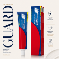 Dentifrice Portable OEM à Marque Blanche PAP Sans Fluorure Anti-Saignement des Gencives Anti-Sensibilité Blanchissant pour Voyage