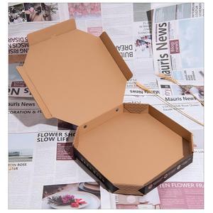 Caja de Pizza Kraft, Caja de Pizza Corrugada para Entrega, Caja de Pizza de Cartón Corrugado para Envío, Caja de Pizza en Oferta - Product Image 6