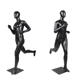 CE認証取得済み ジャスミン男性マネキン 全身ポーズ 筋肉の輪郭がはっきりしたスポーツウェア展示用-グラスファイバー製 - Product Image 2