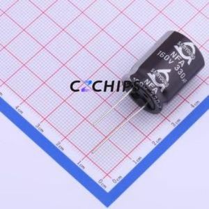 Condensador Electrolítico de Aluminio NFA 160V330 18*25 de Montaje Pasante, D18xL25mm 330uF 20% 160V 900mA-120Hz - Product Image 1