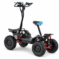 Les jeunes adorent la nouvelle trottinette électrique tout-terrain 4x4, facile à transporter, compacte, idéale pour les voyages, le camping et les loisirs.