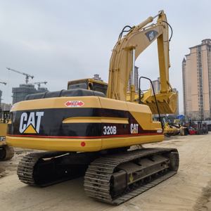 Excavadora de cadenas Cat 320B/320BL usada de 20 toneladas con 1 año de garantía, motor, bomba y caja de cambios de alta potencia de excavación - Product Image 3