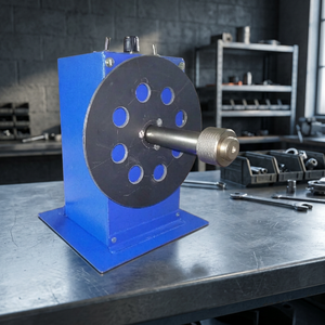 Machine à rembobiner les étiquettes manuelle compacte avec entraînement mécanique et noyau haute rigidité pour l'emballage des étiquettes en papier - Product Image 1