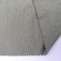 Sweat-shirt de yoga en coton modal 80S, tissu tricoté extensible et écologique pour sous-vêtements, vêtements de nuit antibactériens