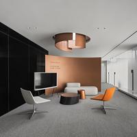Ensemble de canapés modulaires modernes pour intérieur, configuration réglable, structure métallique, canapé-lit en cuir PU écologique, pour la maison, le bureau, le hall d'entreprise
