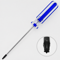 Tournevis Torx anti-effraction T8 T10, tournevis étoile de sécurité, 135 mm, pointe en acier, manche en acier au carbone, poignée en PVC