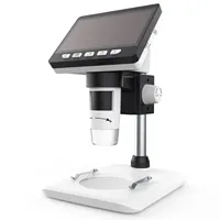 Microscopio Digital de aumento con Zoom 1000x, lupa de enfoque de 0-40mm, 1080P, 8 LED, cámara Digital de 2MP