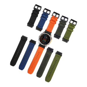 Bracelet de montre en nylon gagnant-gagnant pour <span class=keywords><strong>Garmin</strong></span> Fenix <span class=keywords><strong>7</strong></span> <span class=keywords><strong>Pro</strong></span> 8 <span class=keywords><strong>Tactix</strong></span> 8 20mm 22mm 26mm, bracelet en toile - Product Image 1