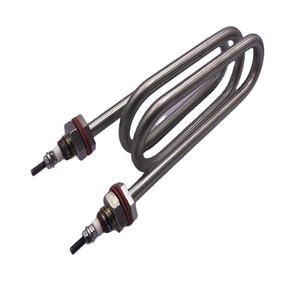 Éléments chauffants <span class=keywords><strong>de</strong></span> tube <span class=keywords><strong>de</strong></span> bobine <span class=keywords><strong>de</strong></span> caloduc électrique <span class=keywords><strong>de</strong></span> type U <span class=keywords><strong>double</strong></span> avec vis - Product Image 1