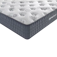 Matelas de chambre à coucher sur mesure de qualité supérieure, fabriqué par l'usine Foshan Mengruo, matelas Queen Size confortable à 5 zones, ressorts ensachés, mousse à mémoire de forme