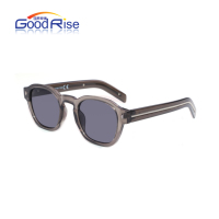 Lunettes de soleil de luxe en acétate faites à la main, neuves d'usine, verres TAC UV400 de haute qualité, légères, vertes, jaunes, violettes