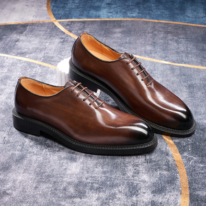 <span class=keywords><strong>Scarpe</strong></span> Oxford di Lusso <span class=keywords><strong>da</strong></span> Uomo per Affari, Tomaia in Vera Pelle, Suola in Gomma, per Ufficio, Carriera, Matrimoni e Feste Formali - Product Image 2