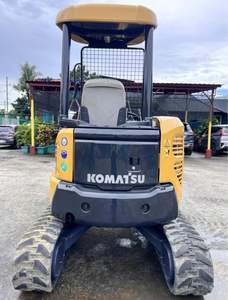 รถขุดขนาดเล็กมือสอง 3 ตัน ยี่ห้อโคมัตสึ รุ่น PC30 ได้รับการรับรองมาตรฐาน EPA CE พร้อมปั๊มไฮดรอลิก KYB และอุปกรณ์เสริม Thumb - Product Image 6