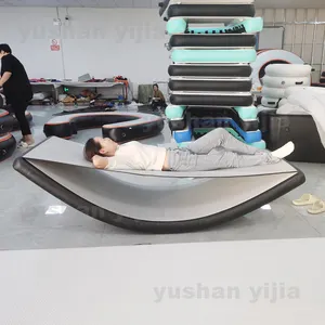 Ngoài trời nước thể thao Inflatable võng Lounger nổi ngủ đệm có thể gập lại Inflatable không khí ghế Yoga Mat