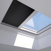 Persianas Solares Negras de Alta Eficiencia, Impermeables IP65, Tamaño Personalizado, para Ventanas de Techo Plano y Claraboyas, Alimentación para Dispositivos Domésticos