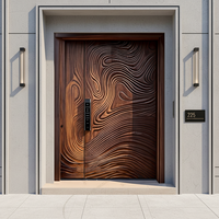Cerradura Inteligente Bluetooth para Puerta de Entrada de Aluminio Moderna Samekom, Código Temporal para Invitados, Puerta Principal
