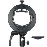 Support de fixation Godox S2 Bowens pour flashs Godox V1 V860II AD200 AD400PRO et boîtes à lumière