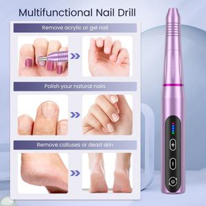 Lime à ongles professionnelle 35000 tr/min, lime à ongles électrique portable, lime à ongles électrique pour manucure et pédicure, ponceuse à ongles pour salon - Product Image 3