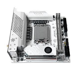 Tarjeta Madre B760i LGA 1700 Compatible con Intel Core 12ª y 13ª Generación, RAM DDR4 3200mhz, Mini <span class=keywords><strong>ITX</strong></span> B760i-Snow Dream - Product Image 3