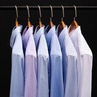 Chemise haut de gamme pour femme, chemise homme à manches longues 100% coton, infroissable, prête à porter, repassage DP, professionnelle pour le travail
