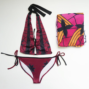 Costume da Bagno Sexy Cosplay <span class=keywords><strong>Anime</strong></span> Arc Daki <span class=keywords><strong>Kimetsu</strong></span> <span class=keywords><strong>No</strong></span> Yaiba, Set Bikini con Copricostume, Costume da Bagno in 3 Pezzi per Halloween - Product Image 6